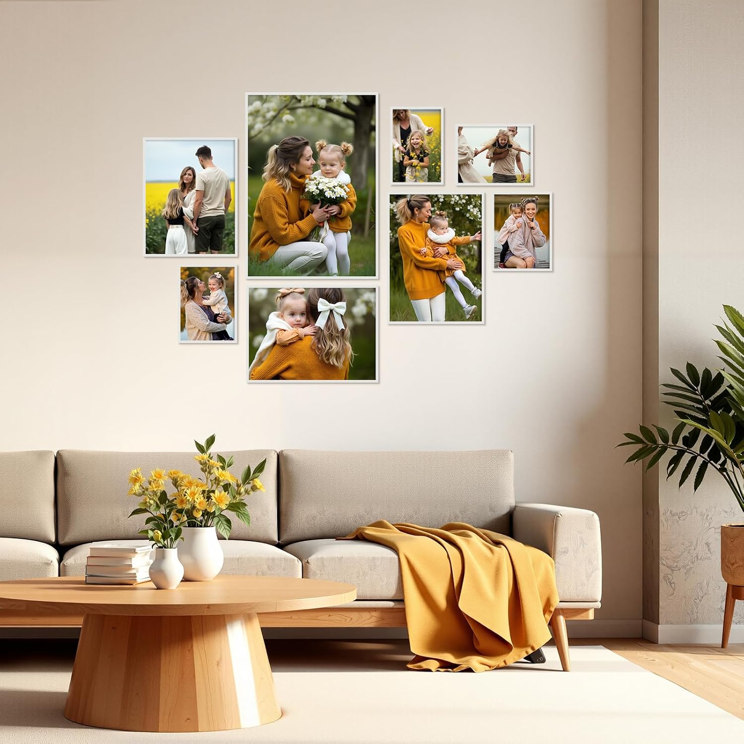 Thumbnail 6 de Vasemouh A3 Picture Frame (Pack of 3) – White wall-hanging frames for 29.7x42cm prints