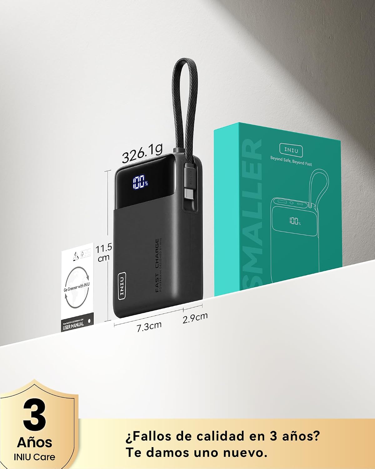 Thumbnail 6 de INIU 45W 20000 mAh Power Bank ultrapequeño