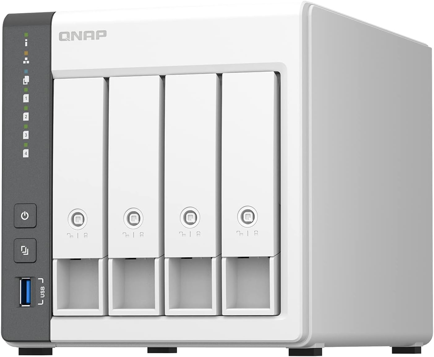 Detalle de QNAP TS-433/AZ 4ベイNASキット、スナップショット対応・2.5GbE搭載