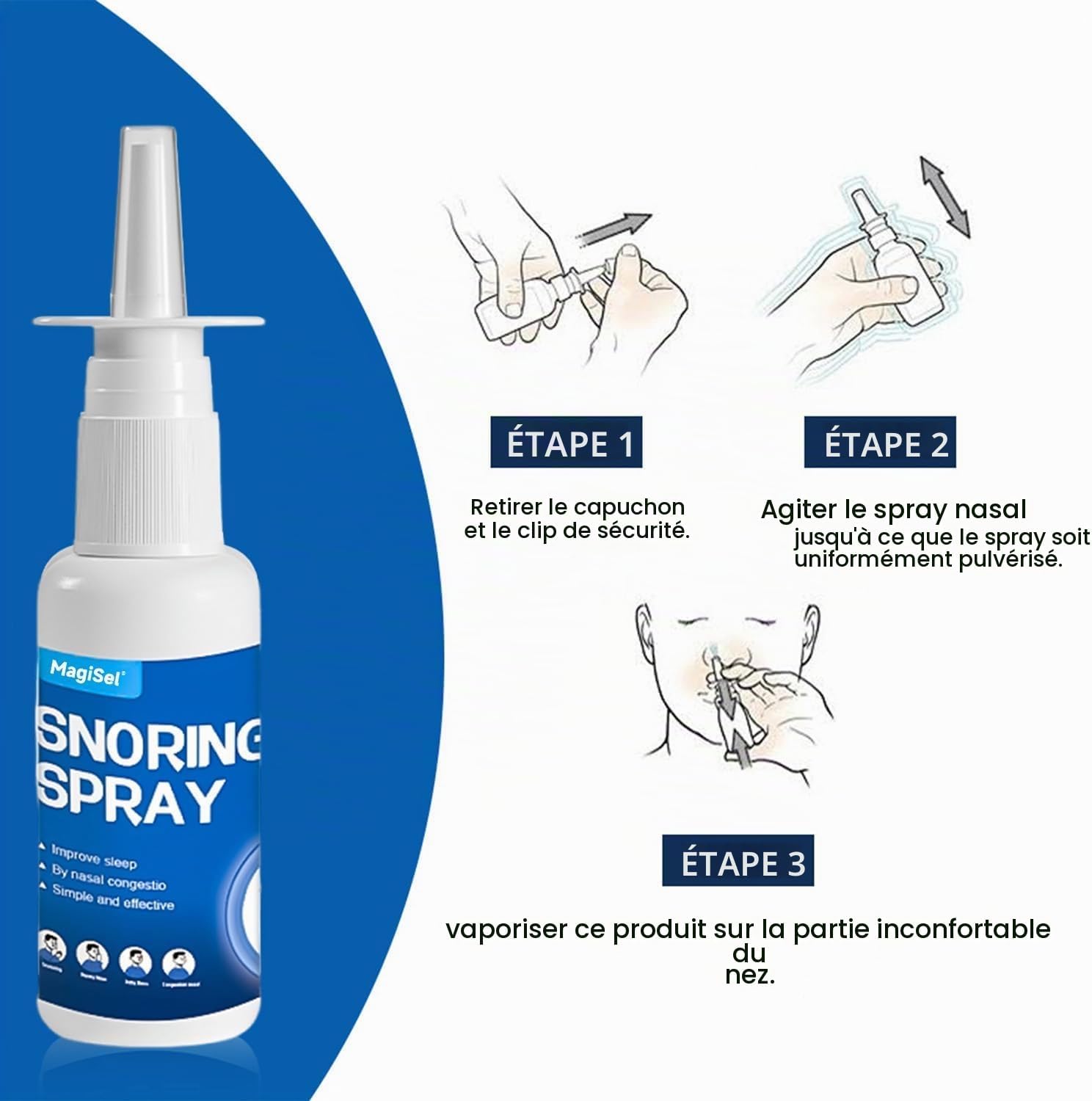 Thumbnail 6 de Anti-snurk-spray van 30 ml, neusspray in compacte reisfles