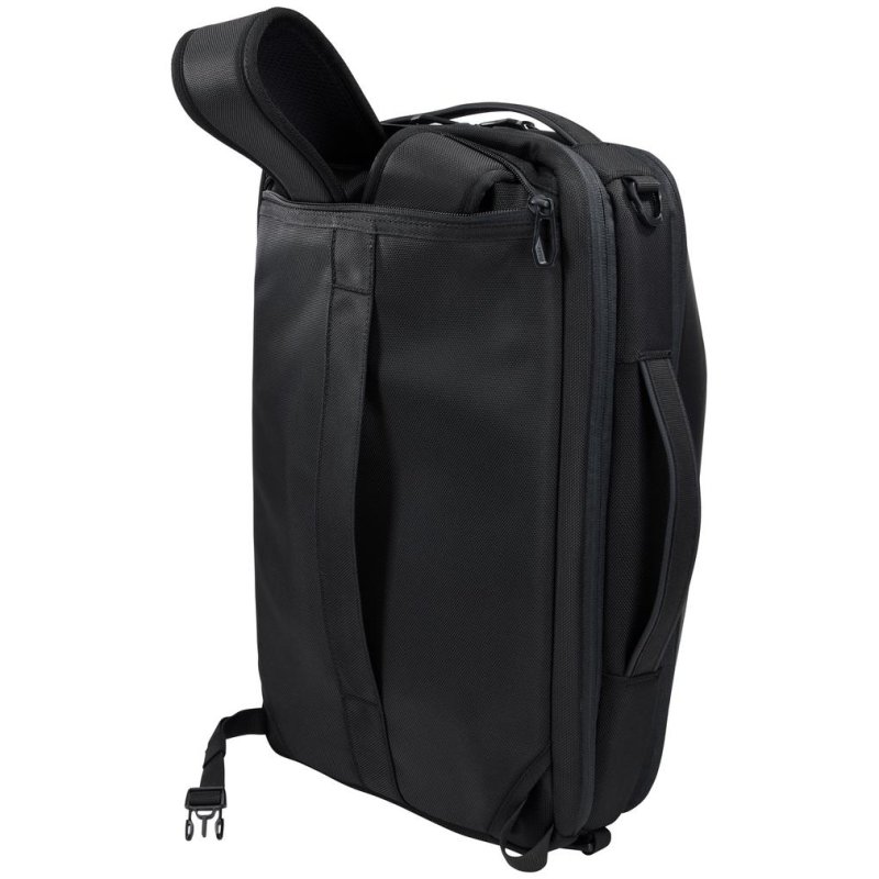Detalle de Mochila Portátil Thule Accent TACLB2116 16" Negro Reciclada – movilidad sostenible