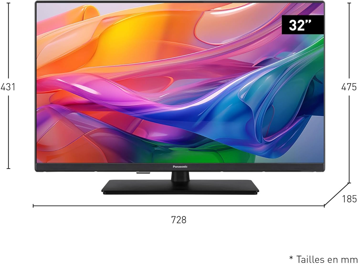 Detalle 2 de Panasonic TV-32S50AEZ 32 pouces HD LED