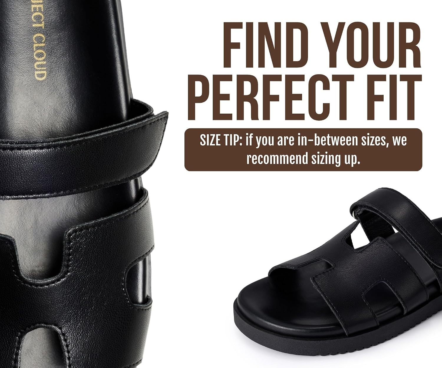 Thumbnail 5 de Project Cloud 100% Genuine Leather Sandals for Women by Mayvy