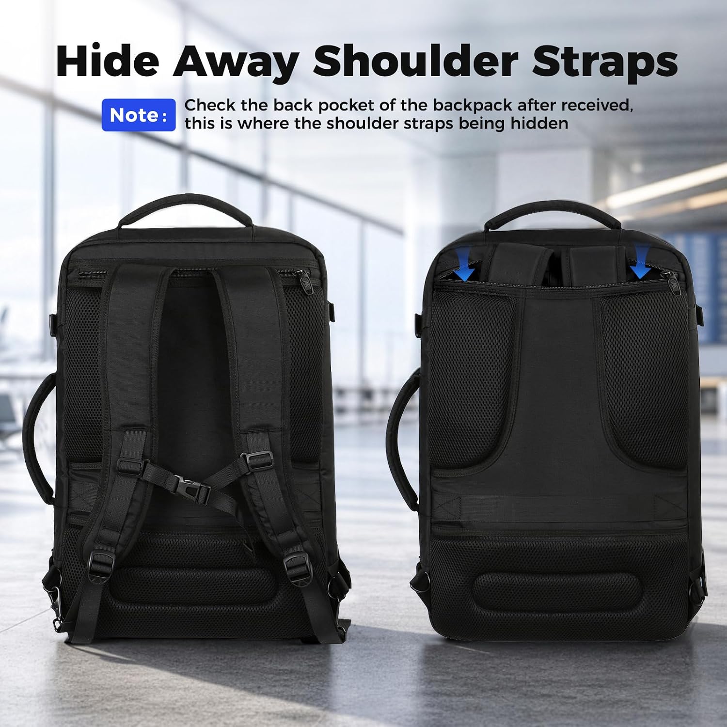 Thumbnail 3 de MATEIN Carry on Backpack: Extra Large Expandable Travel Companion