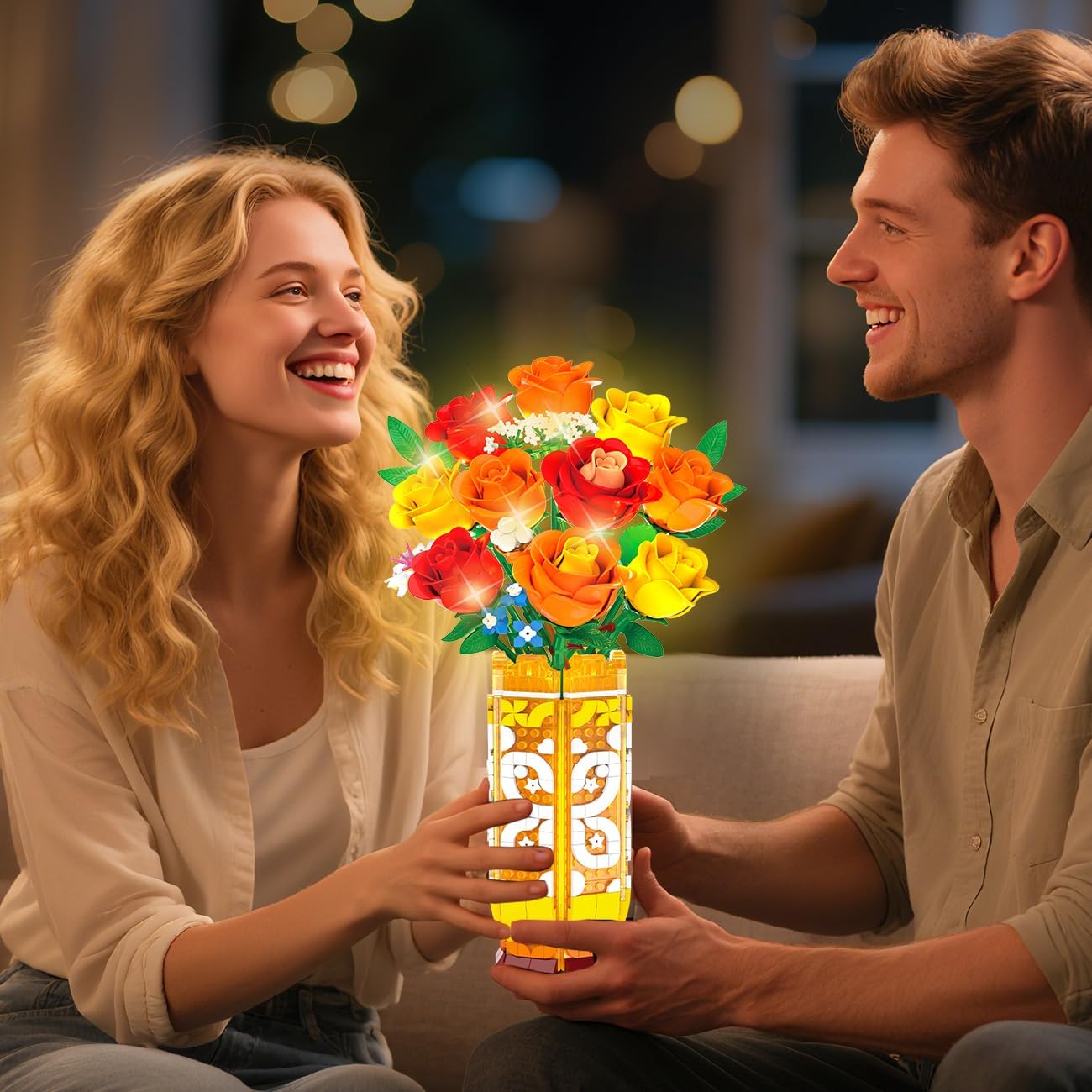 Thumbnail 2 de CUBIMANA Blumenstrauß-Bausatz mit Vase