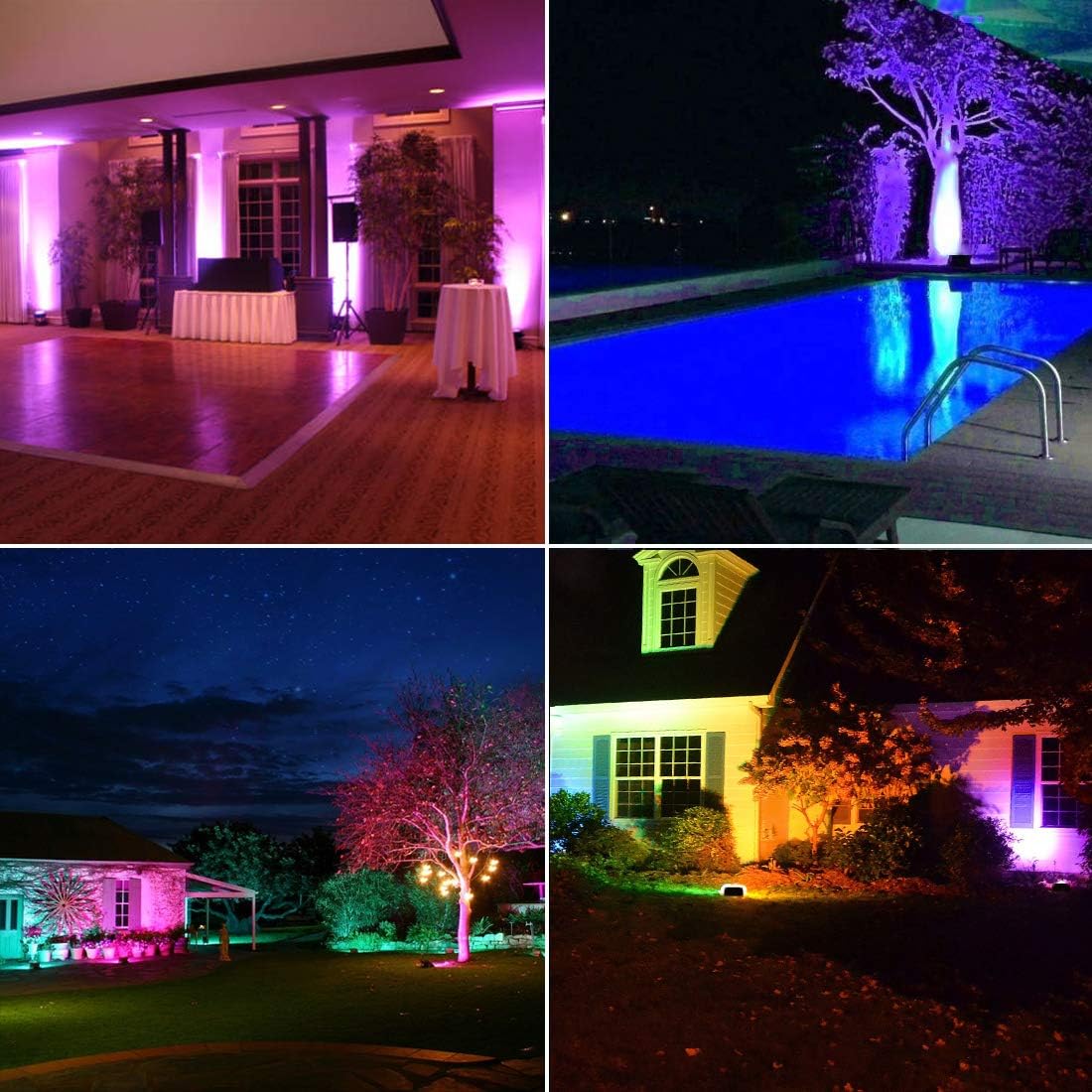 Thumbnail 4 de Lighting masters LED Floodlight 50W RGB outdoor lights 🌳
