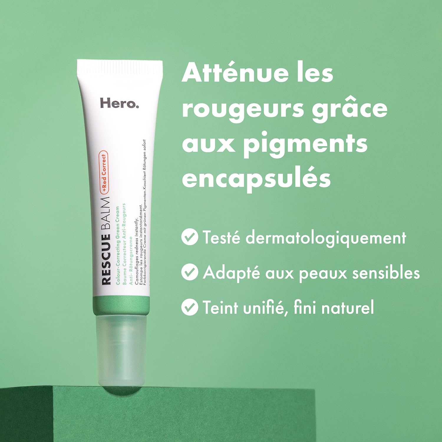Detalle 2 de Hero Cosmetics Rescue Balm 15 mL, baume correcteur
