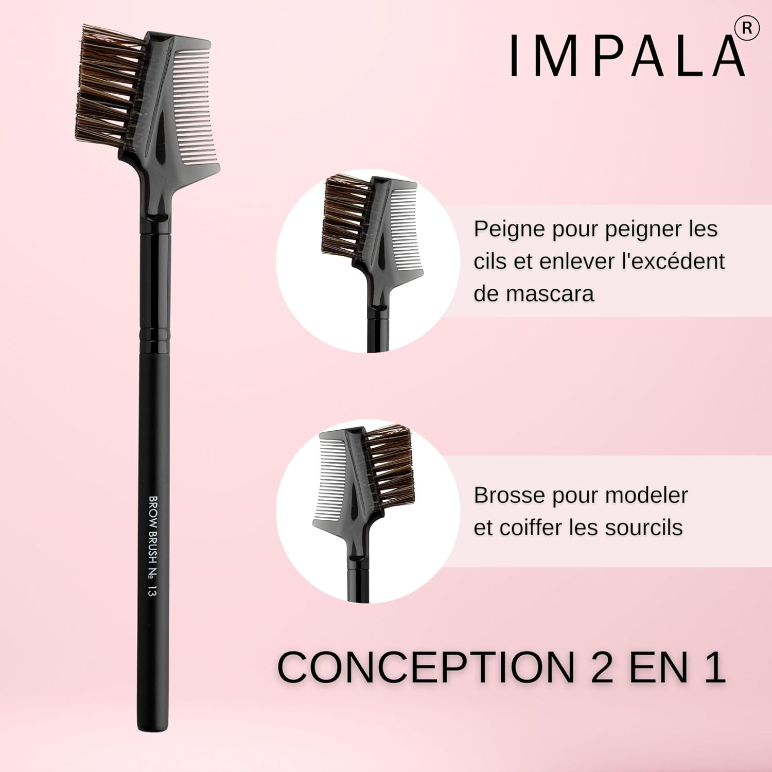 Thumbnail 1 de Impala - Brosse à Sourcils Nº13 | Sourcils Parfaits et Cils impeccables