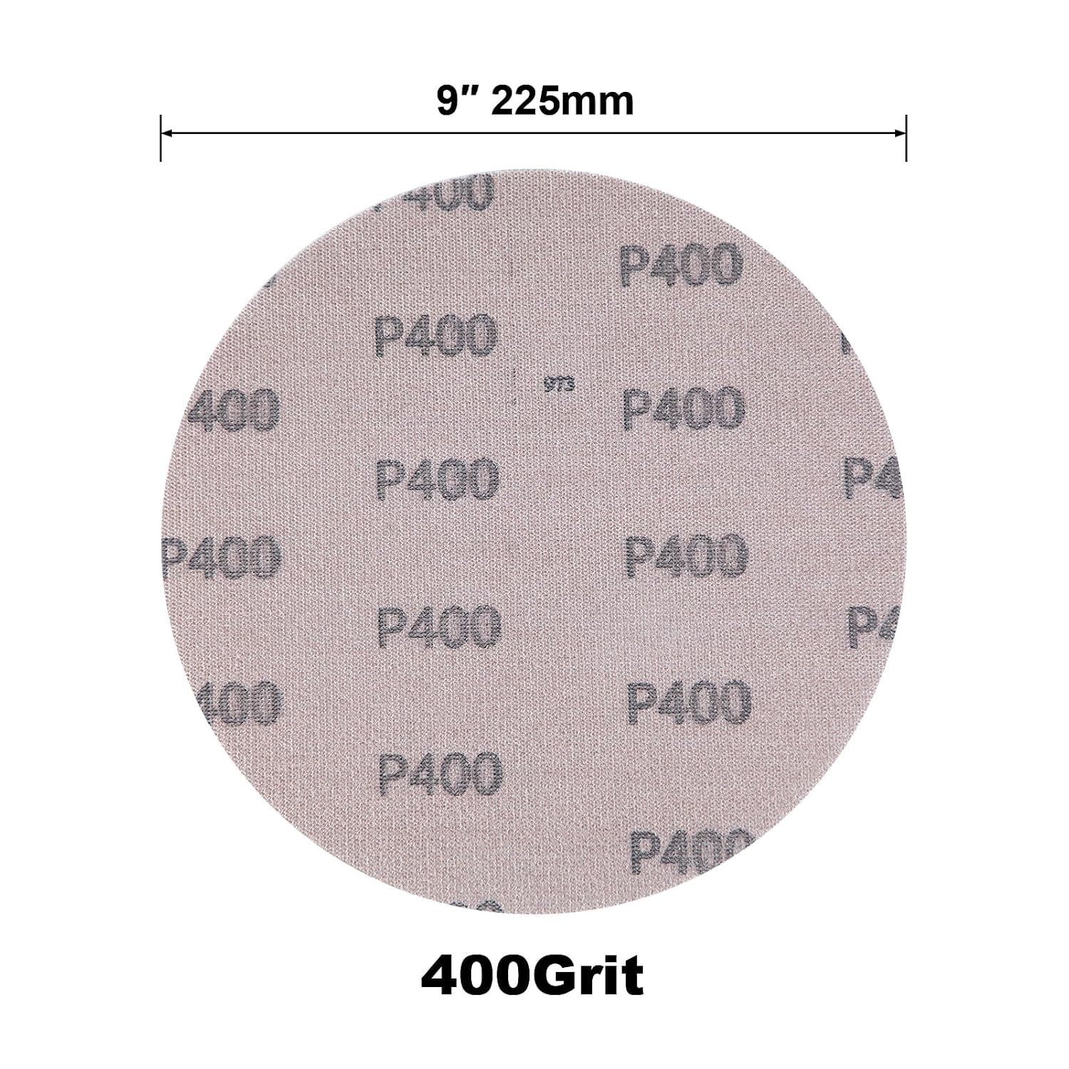 Detalle 2 de SALI Schleifgitter Ø225mm 10er Set Körnung 400