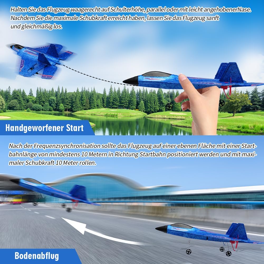 Thumbnail 6 de Fremego RC Flugzeug RTF 2,4 GHz