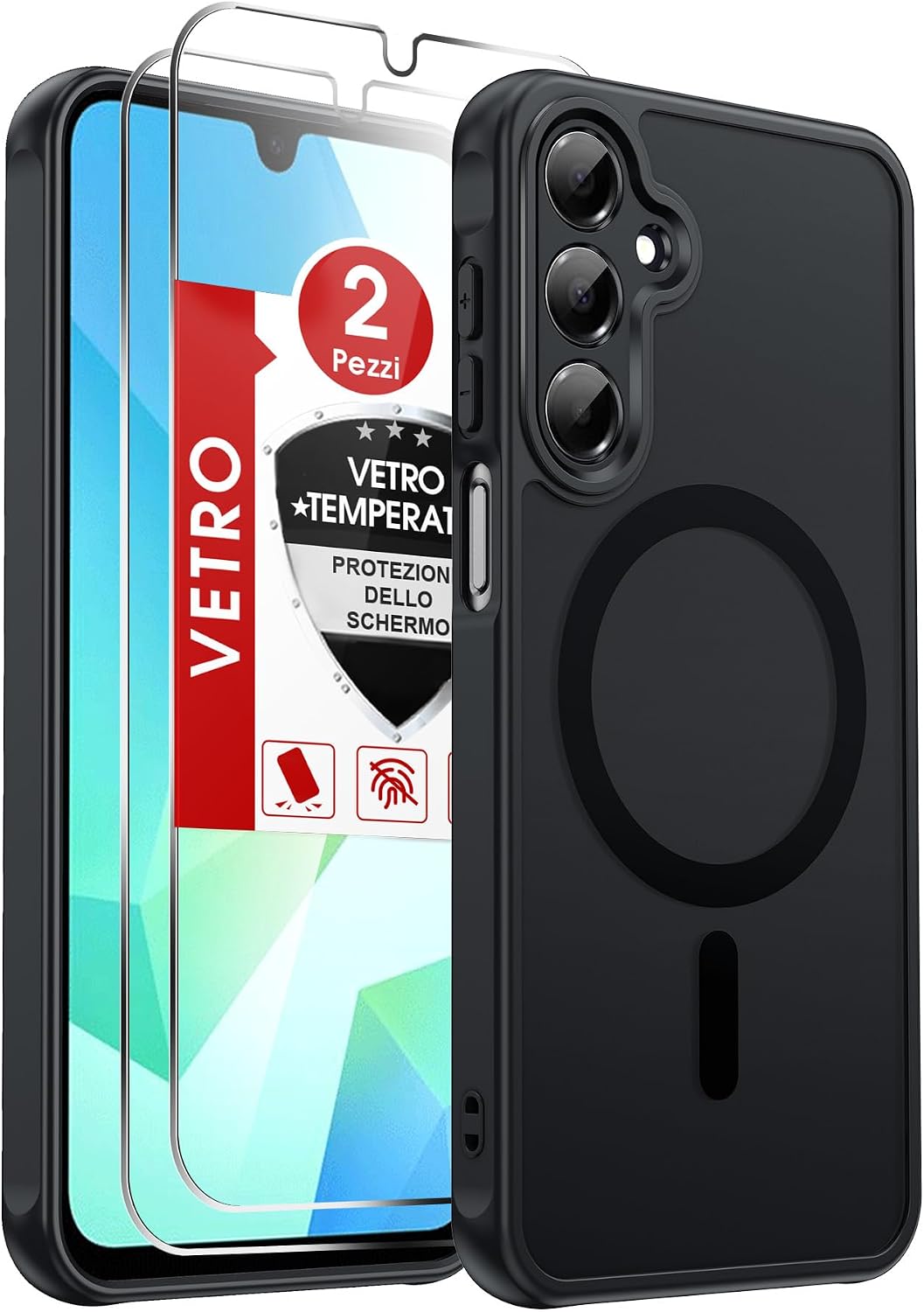 LeYi Cover magnetica per Galaxy A16 5G