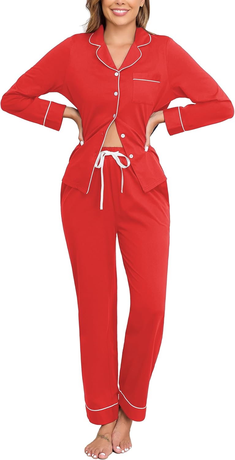 Detalle de Veseacky 100% Cotton Pajamas