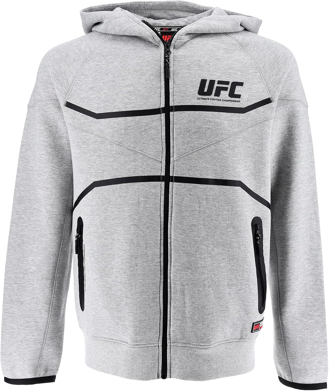 Thumbnail 1 de UFC Sweatshirt Sweats Homme — sweat à capuche gris, coton/polyester certifié
