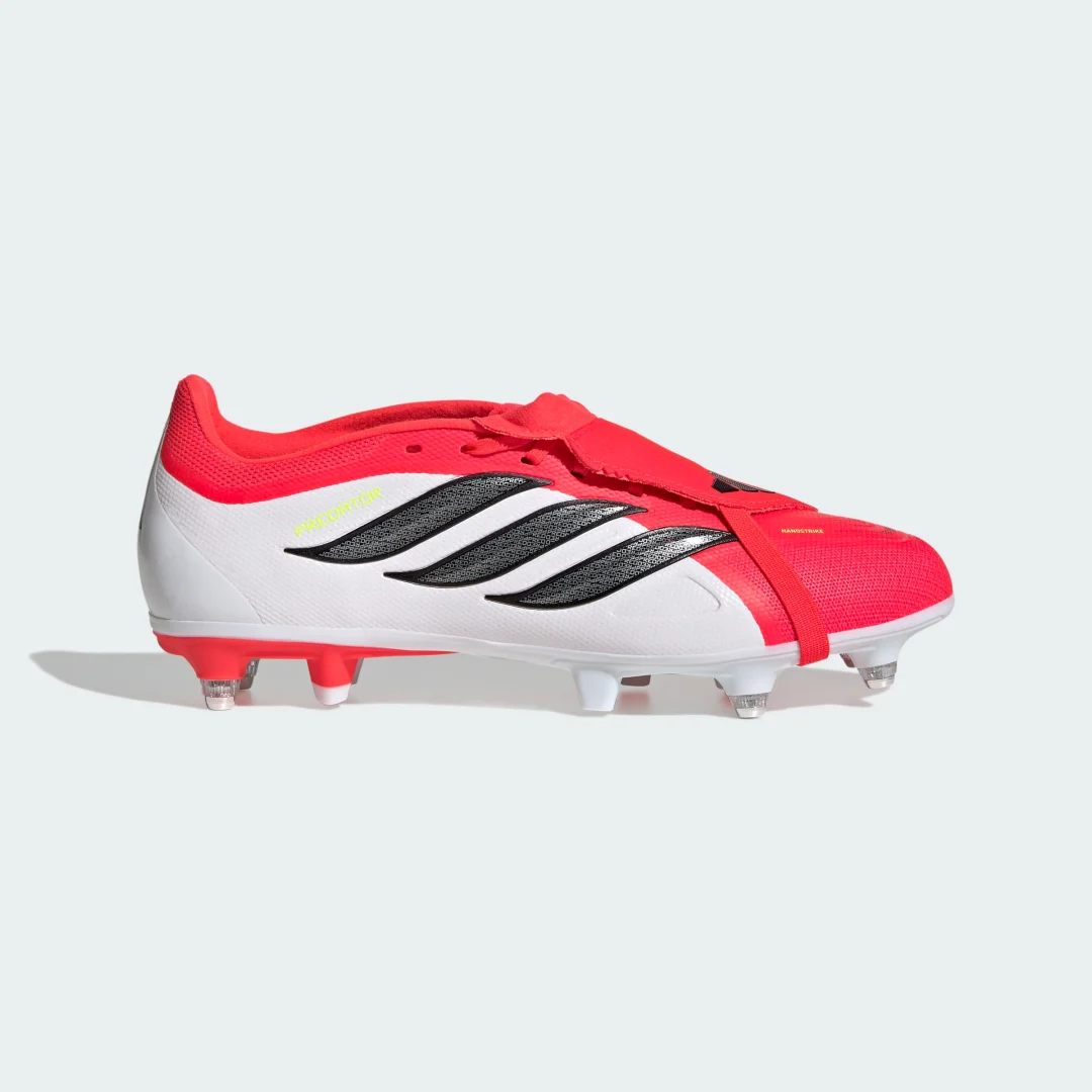 Detalle 2 de Bota de fútbol Predator League con lengüeta plegable para césped natural húmedo - Adidas