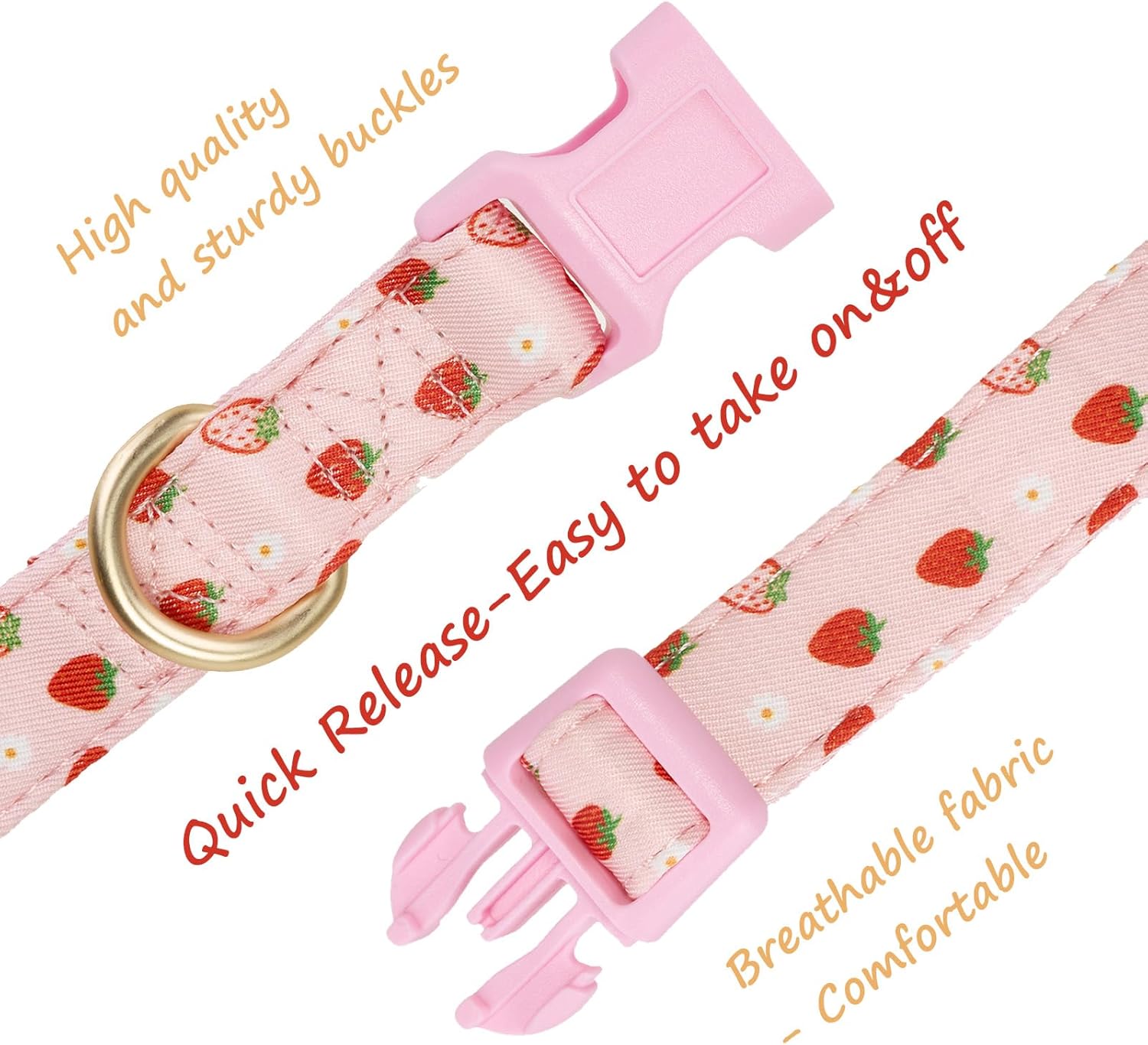 Detalle 2 de Petiry Pink Dog Collar with Bow Tie 1.5 cm