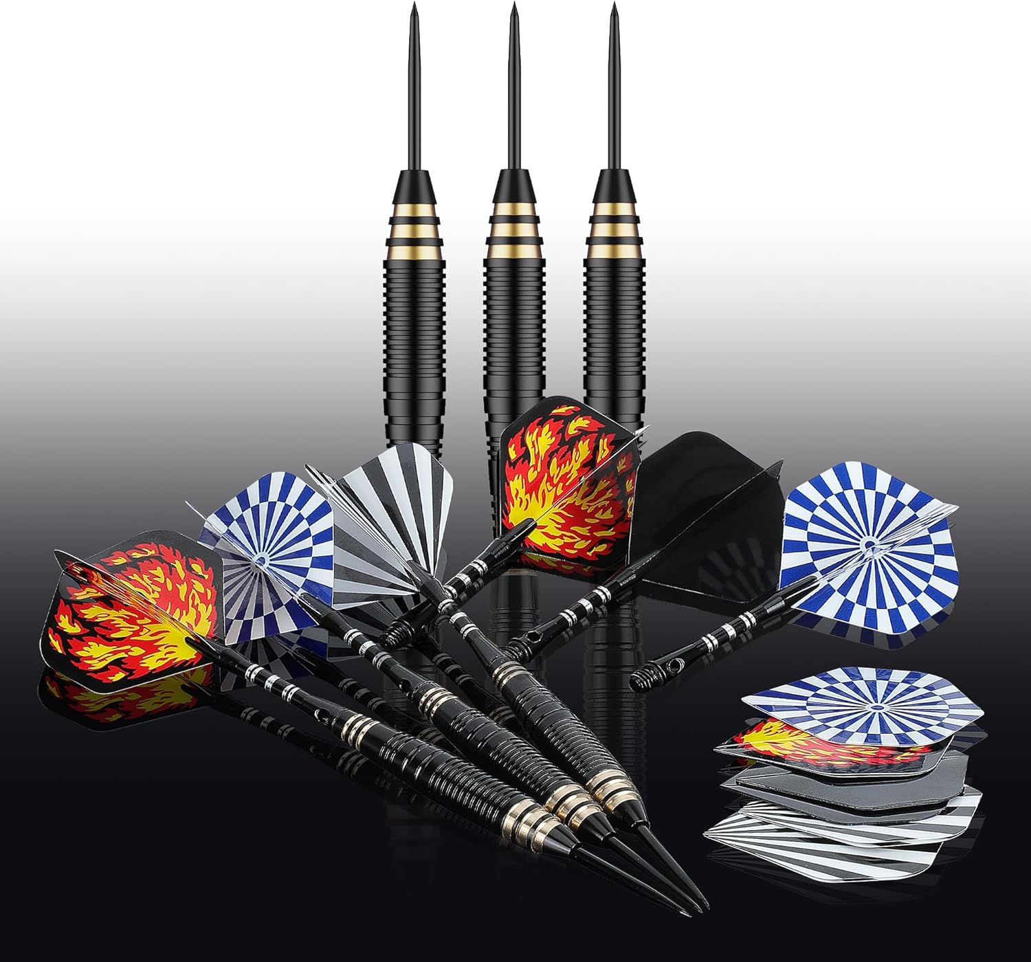 Thumbnail 2 de CyeeLife CareGames 24g steel tip darts set