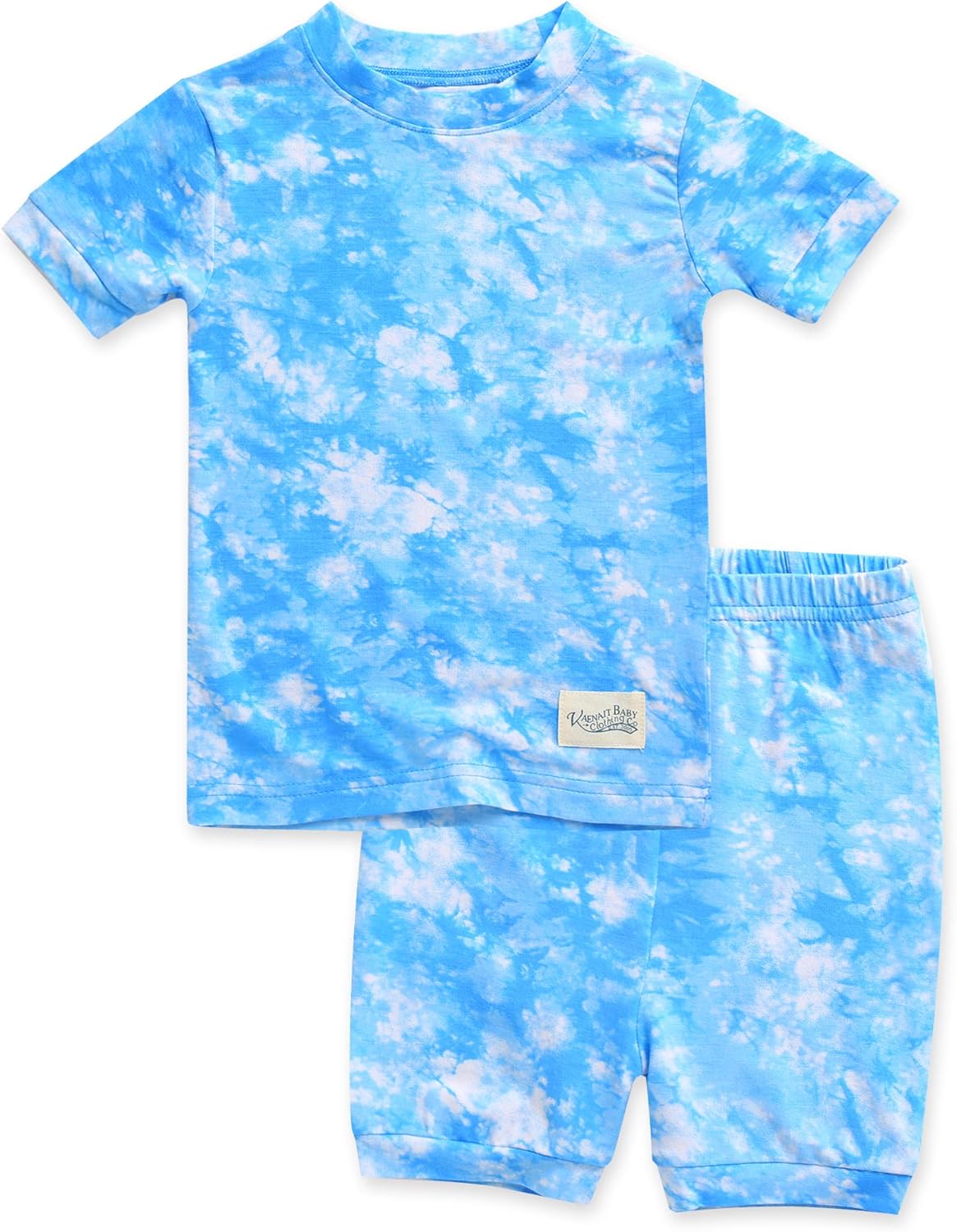 Detalle de VAENAIT BABY Tie-Dye Bamboo Pajama Set (2pcs) for Infants to 12Y