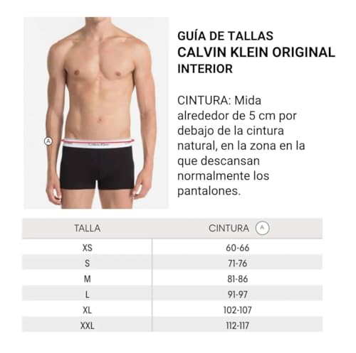 Detalle de Calvin Klein boxers taille basse XL