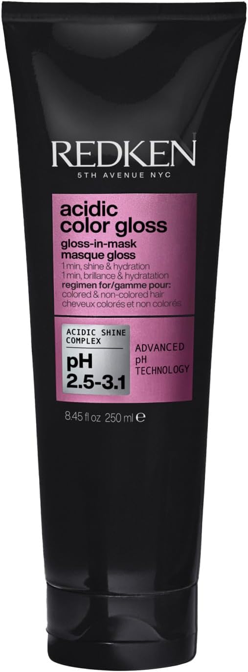Detalle de Redken Gloss In Mask 250 ml — maschera per capelli colorati