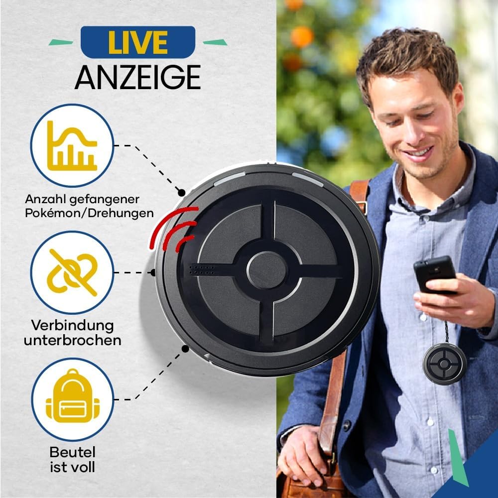 Thumbnail 6 de Megacom DuoMon 1P/2P Dual Account for Pokemon Go Auto Catcher (Black)