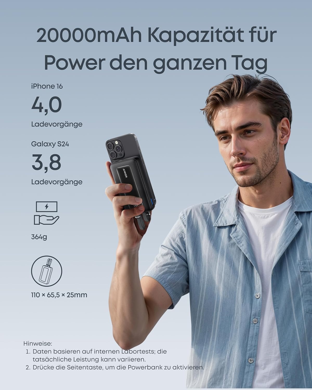 Thumbnail 3 de Anker Zolo Powerbank 20000 mAh