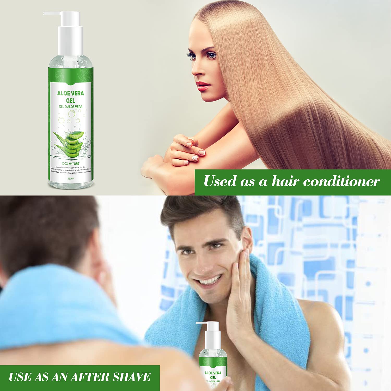Detalle 1 de Aloe Vera Gel 250 ml Naturkosmetik