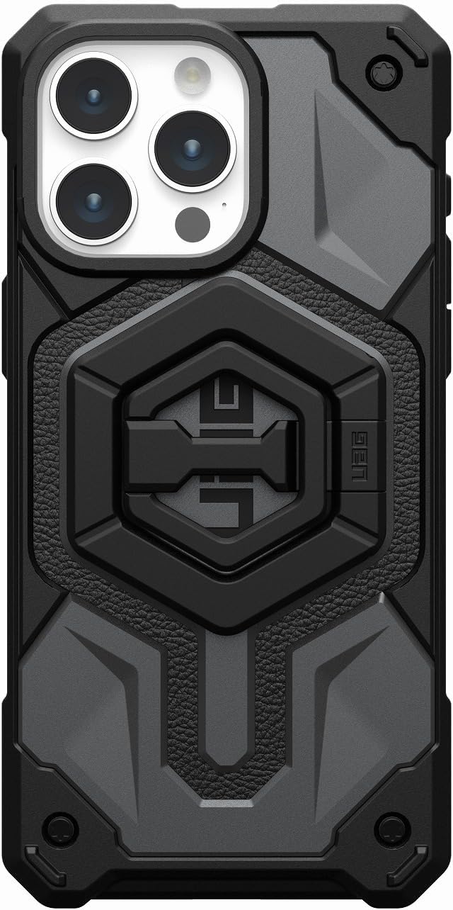 Detalle 2 de URBAN ARMOR GEAR UAG-MRS-BK マグネットリングスタンド 360度回転・角度調整 ブラック