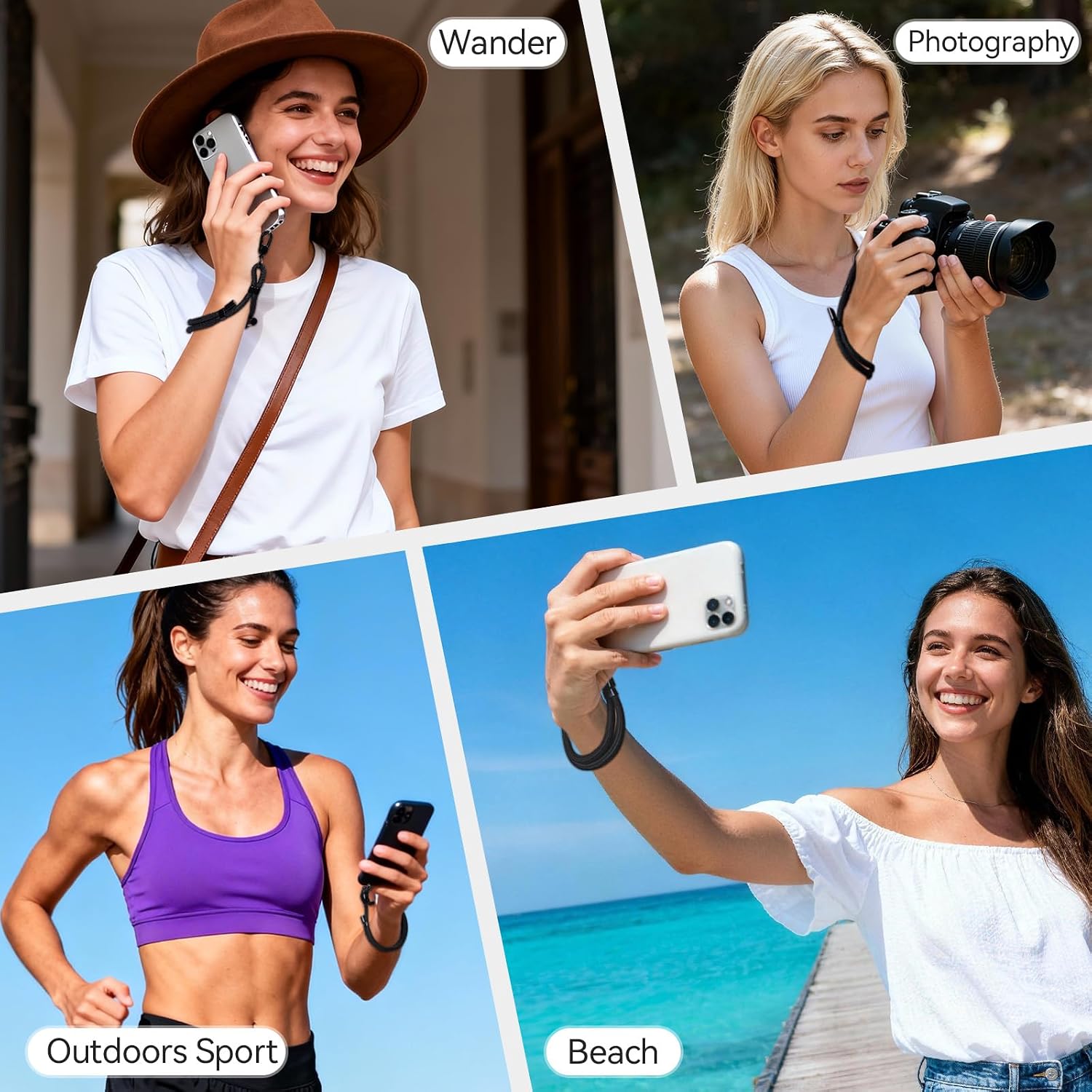 Detalle 1 de Joremx Phone Wrist Strap, 2-Pack