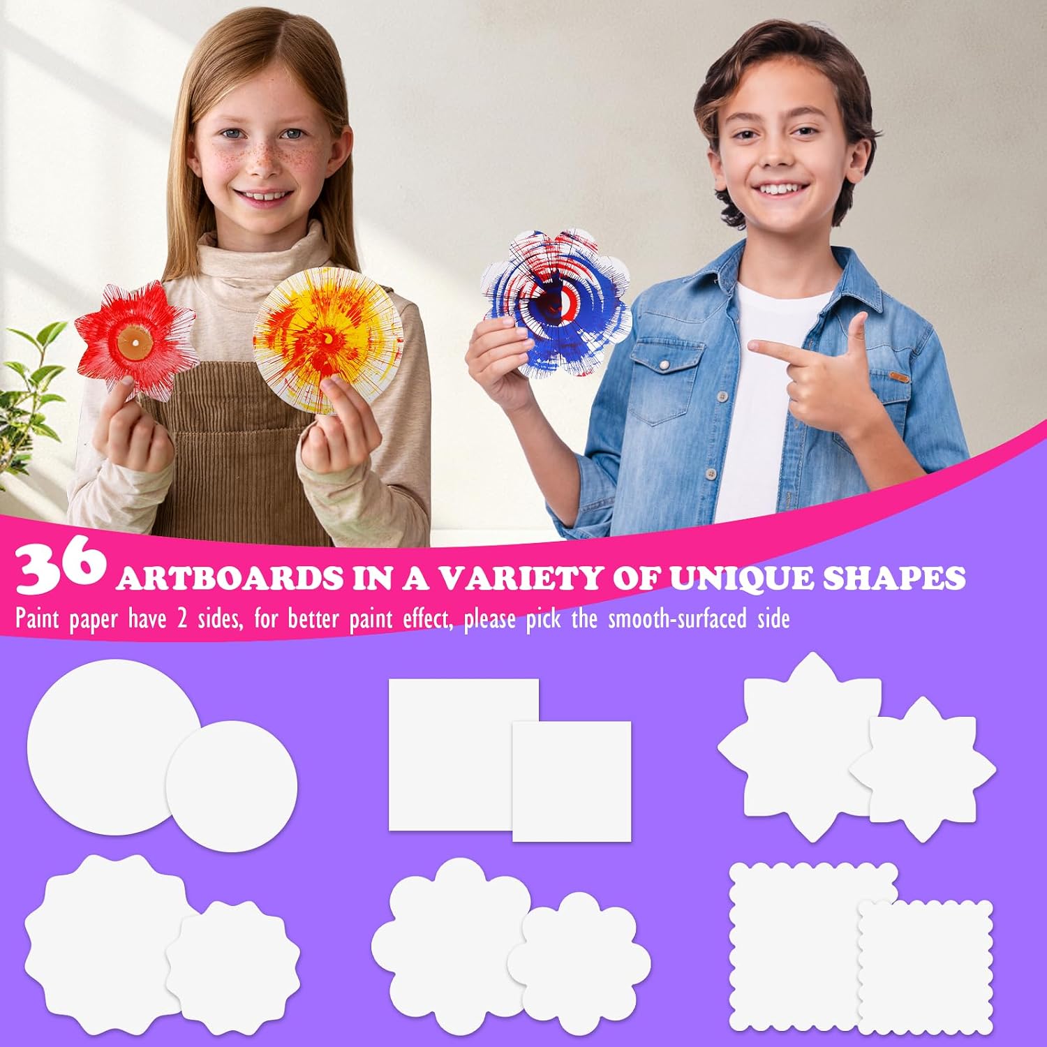 Detalle 2 de Kunst und Handwerk Set 4–8 Jahre US Lila