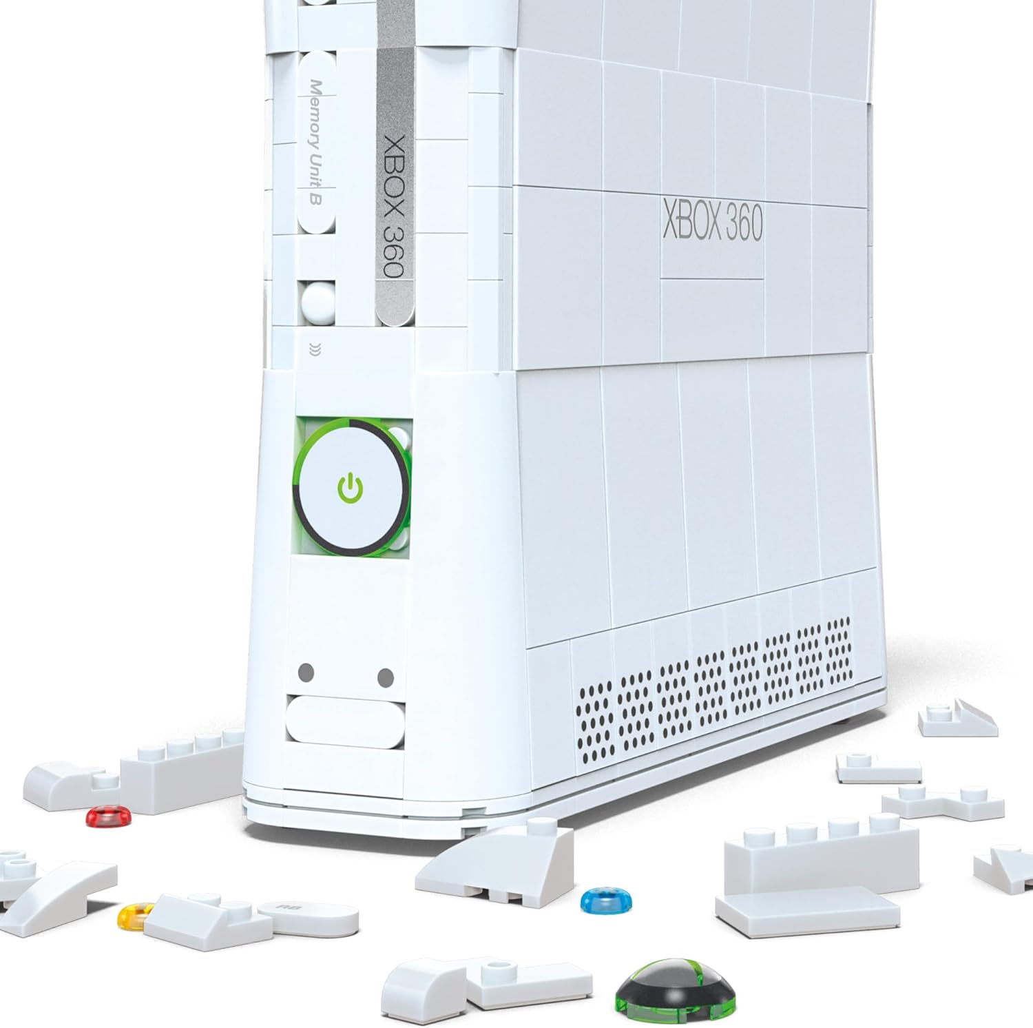 Thumbnail 2 de MEGA Microsoft Collectible Xbox 360 Building Set – 1342 Pieces with LED Lights
