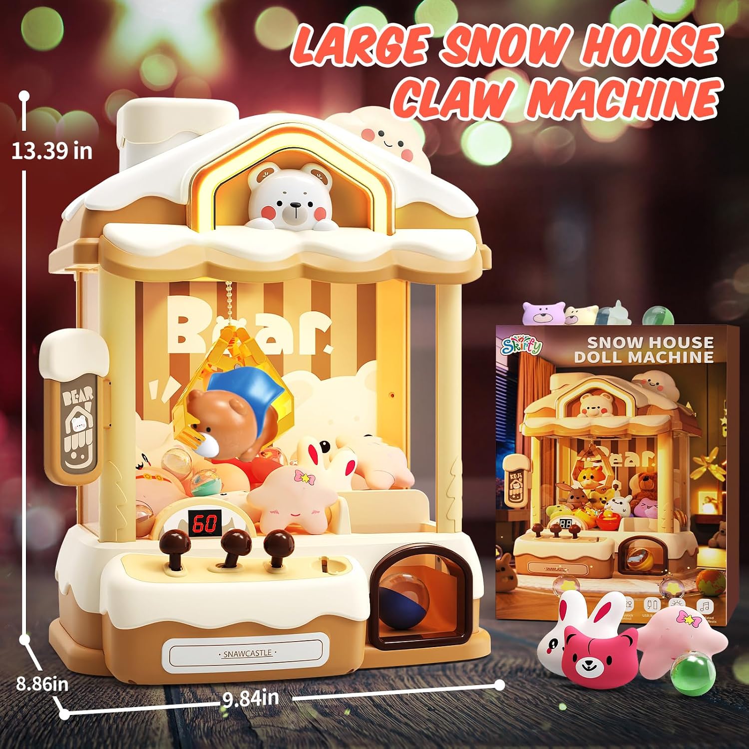 Thumbnail 5 de Skirfy Bear Claws Vending Machine Toy