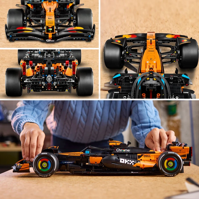 Thumbnail 10 de LEGO Technic McLaren MCL39 F1 Rennwagen 42228 – Ausstellungsmodell mit 1.675 Teilen