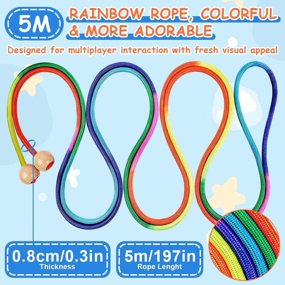 Detalle 2 de flintronic 16 ft kids long jump rope
