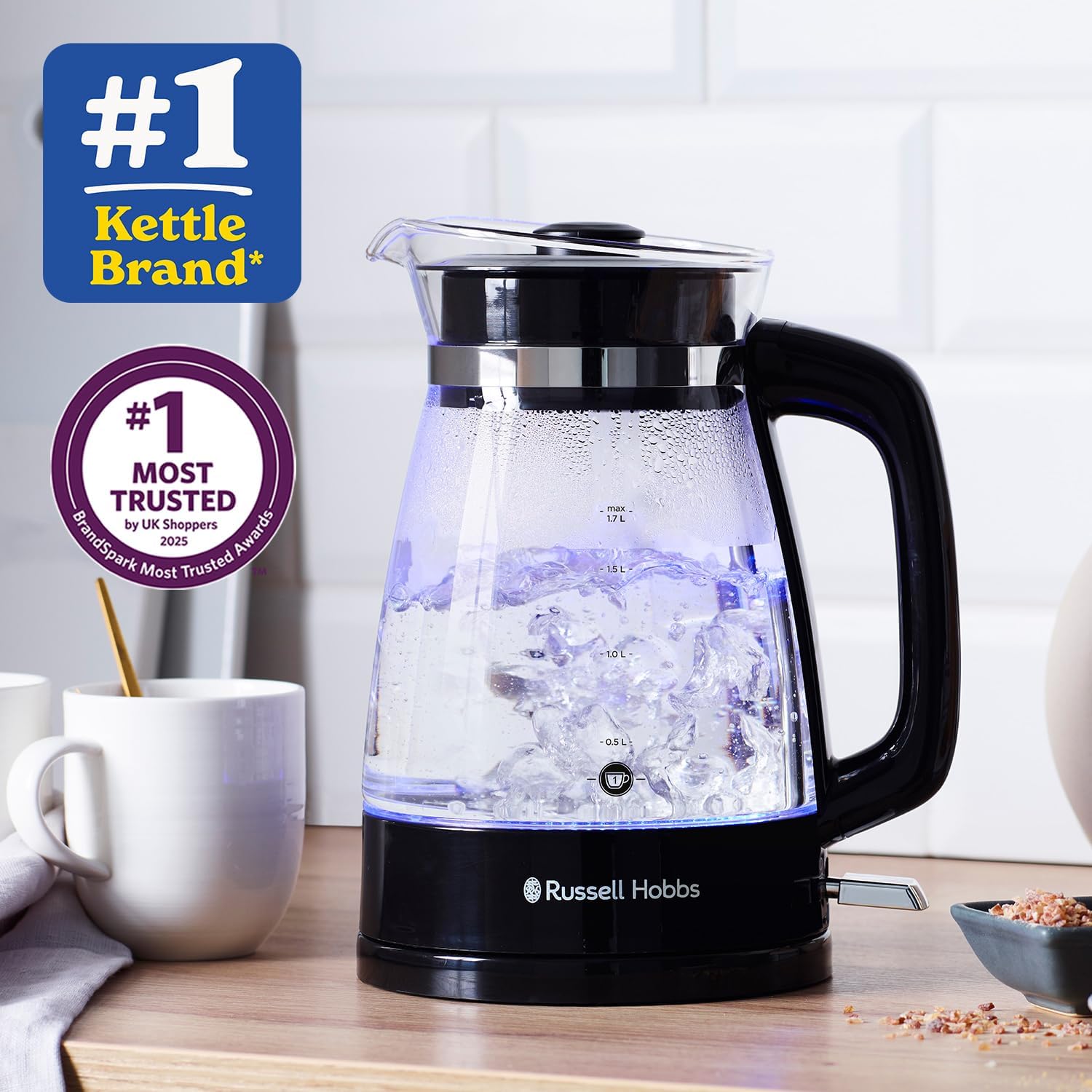 Detalle 2 de Russell Hobbs 1.7L Carafe Style Kettle