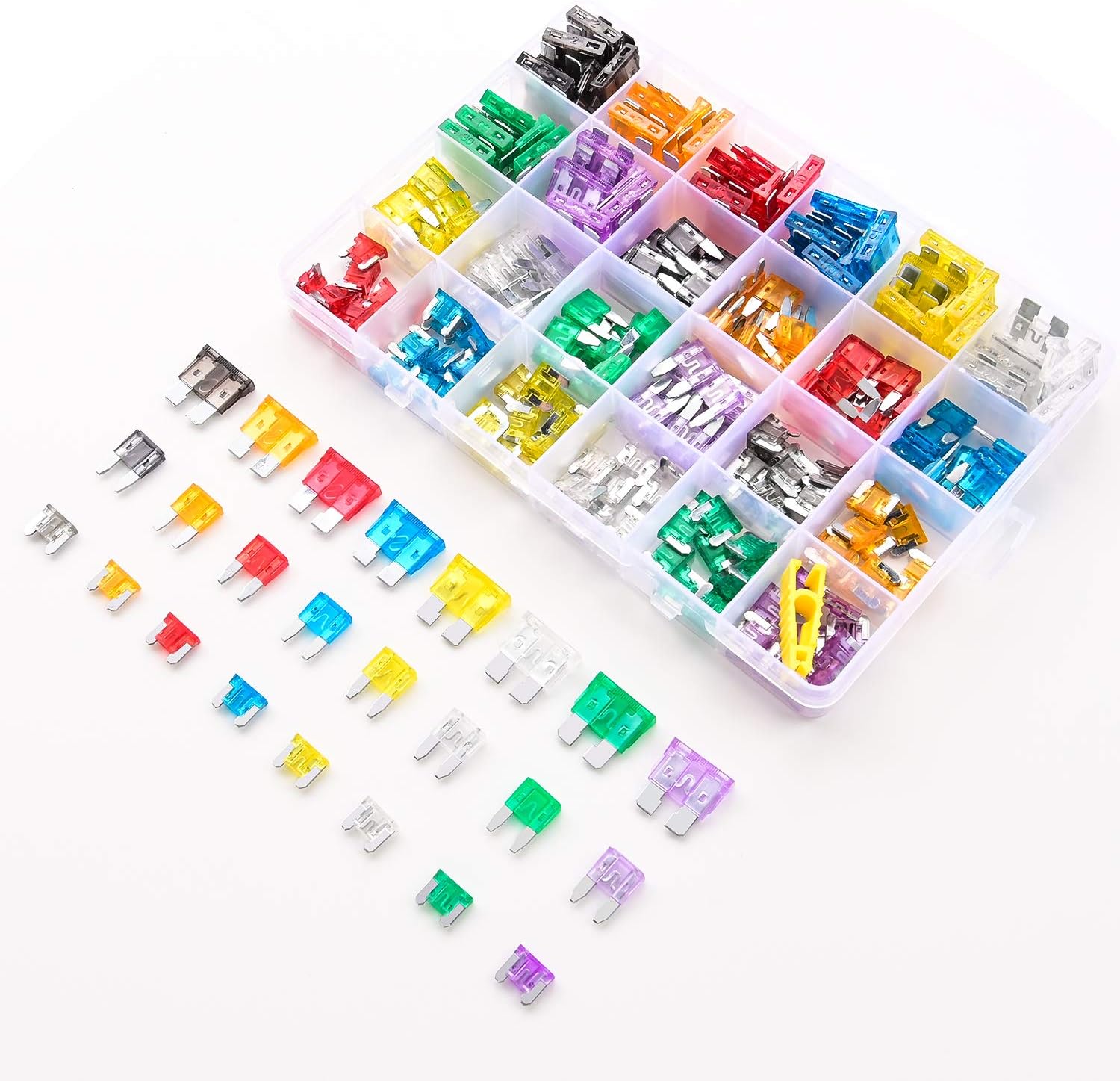 Thumbnail 5 de Nilight 50019R 272pcs blade fuse assortment