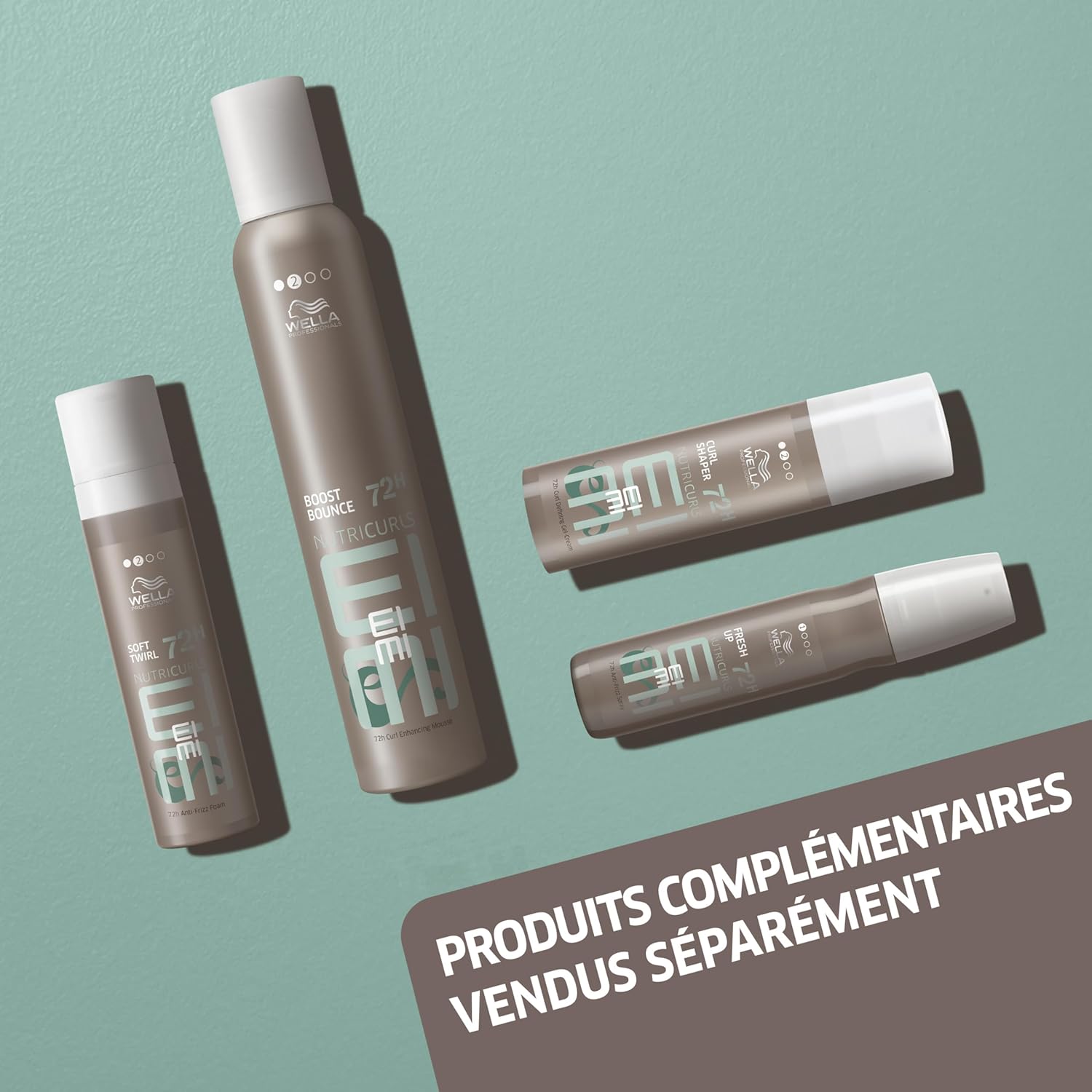 Thumbnail 6 de Wella Professionals EIMI Nutricurls Soft Twirl Mousse volume boucles anti-frisottis