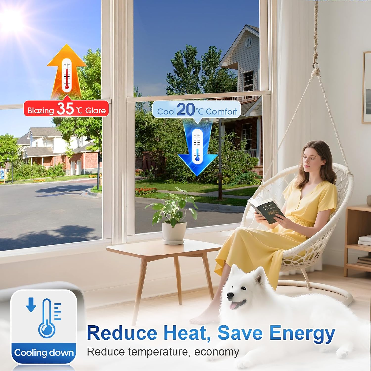 Thumbnail 3 de Lifetree One Way Clear Window Film