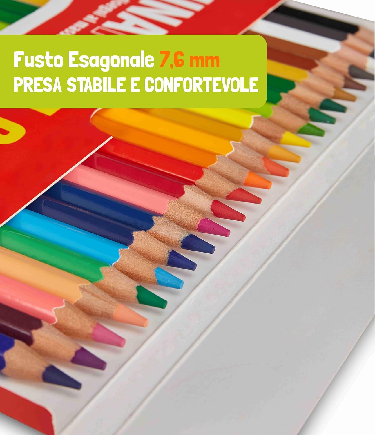 Detalle 2 de Seven Matite colorate 4.0, set da 24