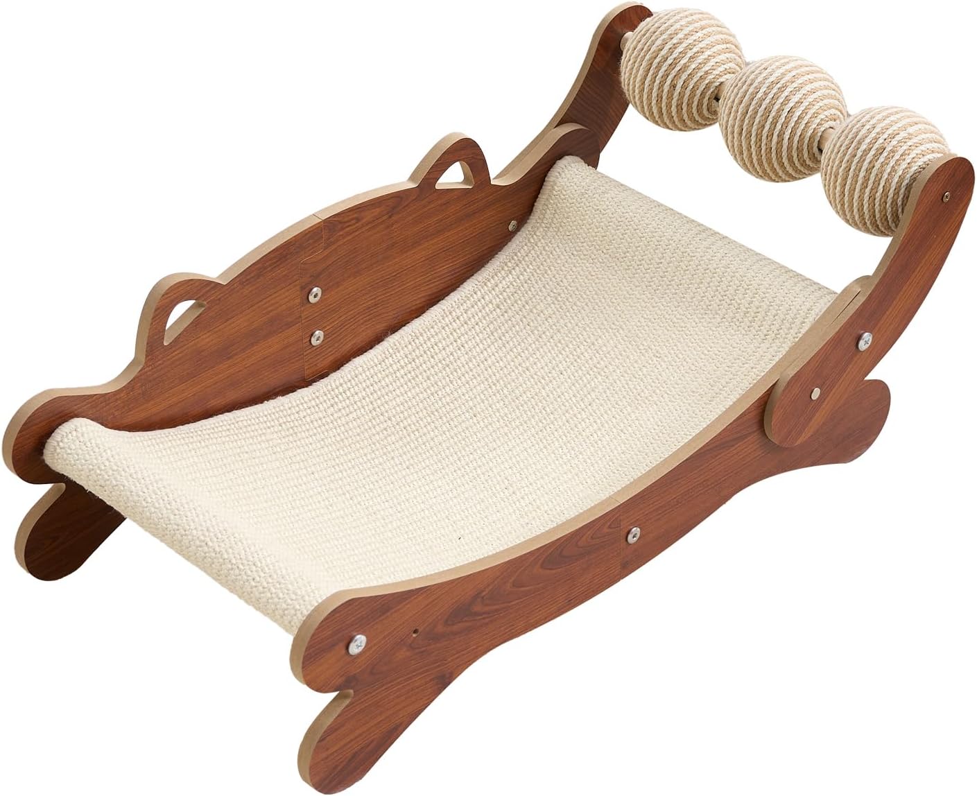 Thumbnail 6 de FUNACAY Cat Scratch Pad with Replacement Felt — Large 3-in-1 Cat Scratcher Bed, Hammock Lounge