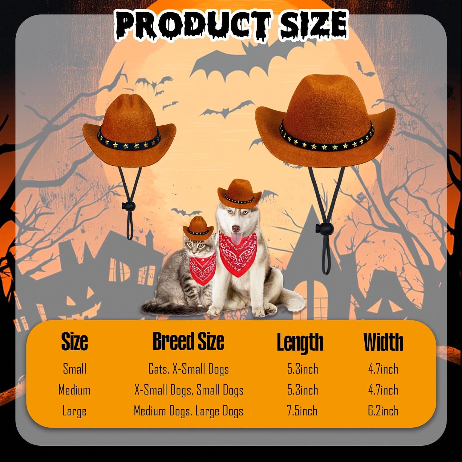Detalle de PAYHTOW Dog Cowboy Costume, Large