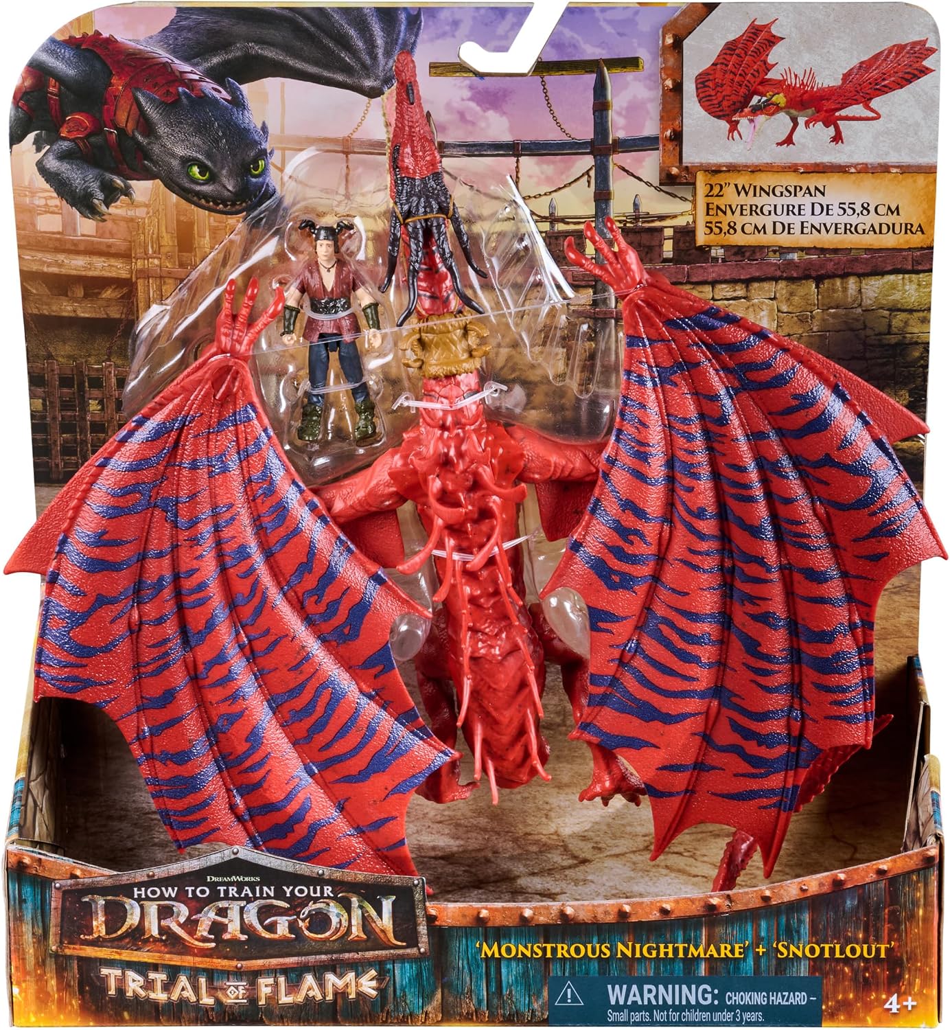 Detalle 2 de Dreamworks Dragons How to Train Your Dragon 3-inch figures
