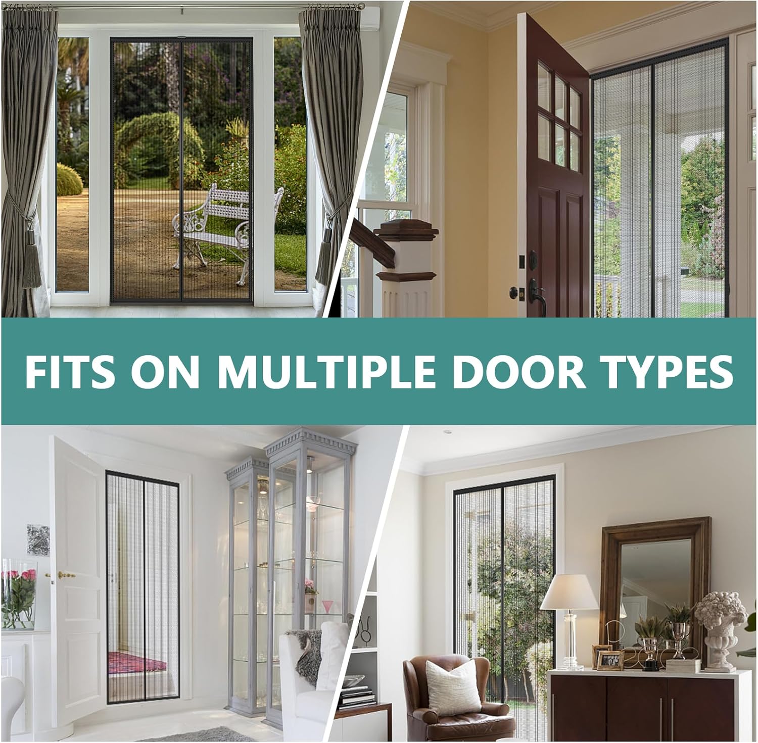 Thumbnail 6 de SMALUCK Magnetic Door Screen 80 x 200 cm