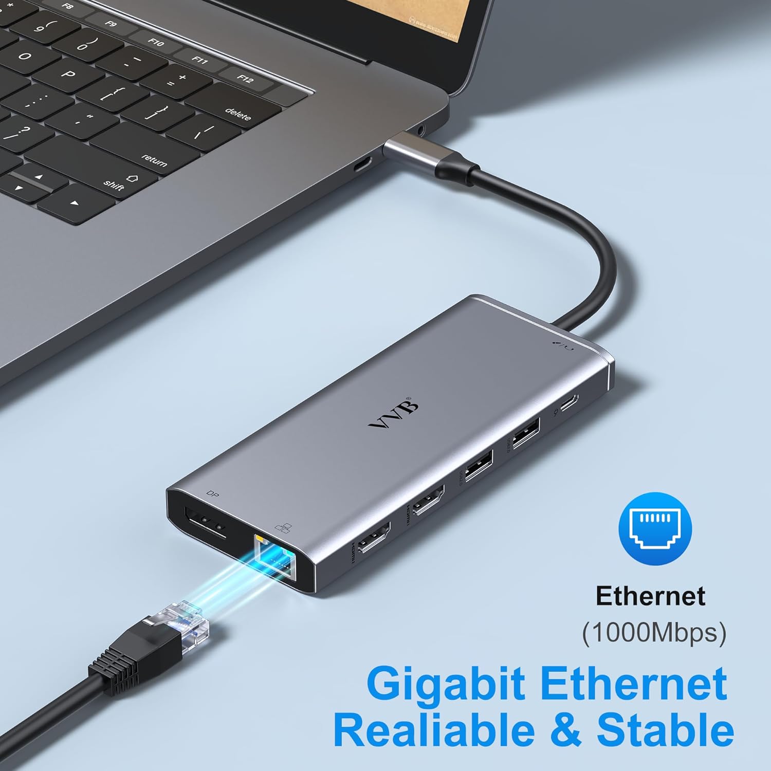 Thumbnail 6 de USB C Laptop Docking Station 100W Dock