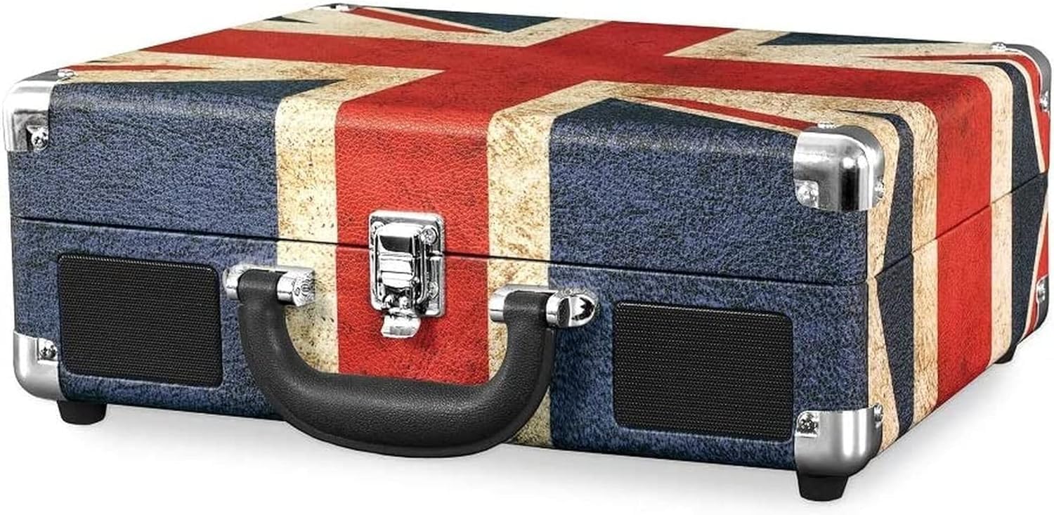 Thumbnail 1 de Victrola Journey Suitcase – gramofon walizkowy Bluetooth, 3 prędkości, Union Jack