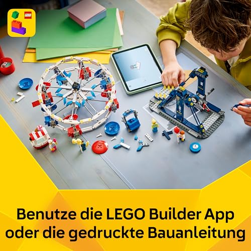 Thumbnail 7 de LEGO Creator 3in1 Legendsäres Riesenrad 31389 – Vielseitiges Bauset für fantasievolle Fahrgeschäft-Apps