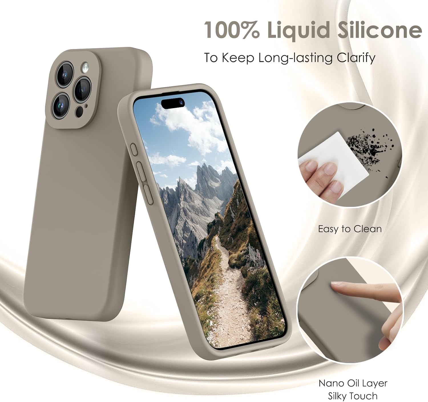 Detalle 2 de CALOOP Slim-Fit iPhone 15 Pro Max case 6.7 inch