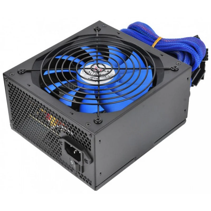 Detalle de L-Link ATX 750W 80 Plus: fuente de alimentación para PC con alta eficiencia y buena disipación