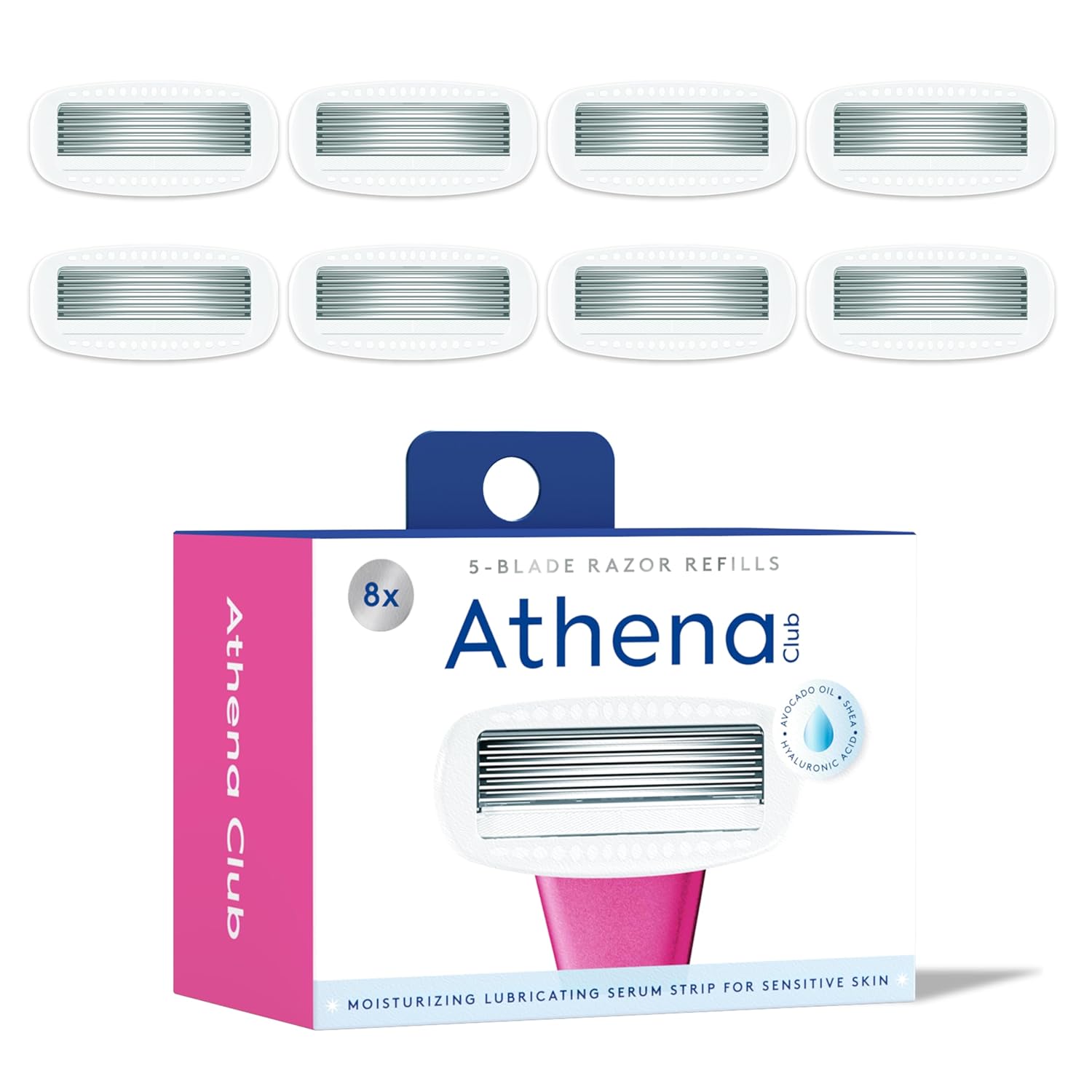 Thumbnail 1 de Athena Club Razor Blade Refills 8-pack 🪒