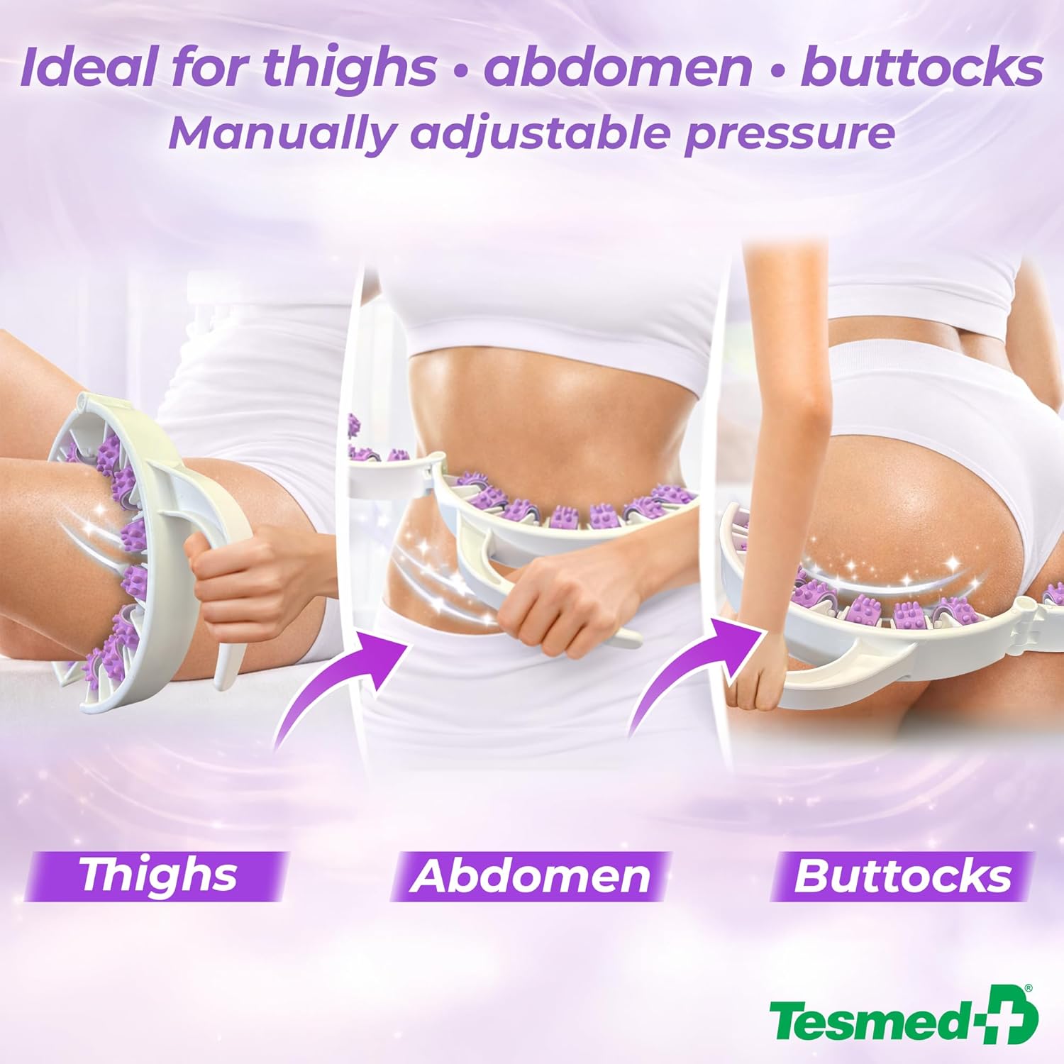 Detalle de TESMED Cellulite Smooth Massager with Patented Rollers