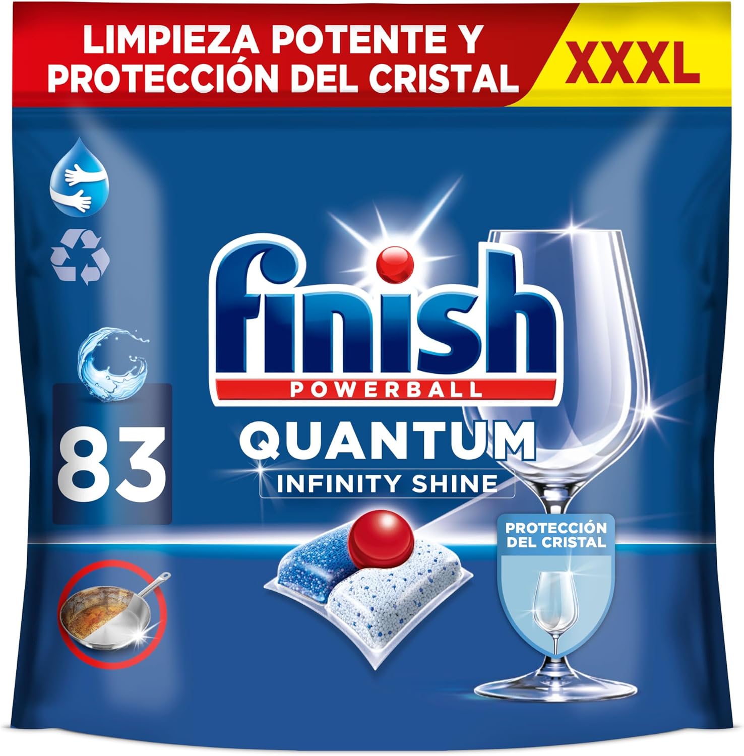 Finish Powerball Quantum Infinity Shine 83 pastillas